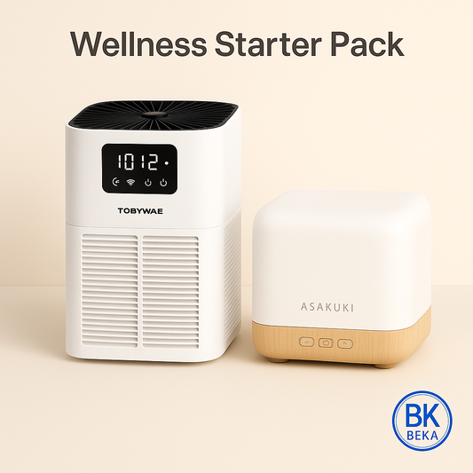 Wellness Home Starter Pack – Air Purifier + Aroma Diffuser