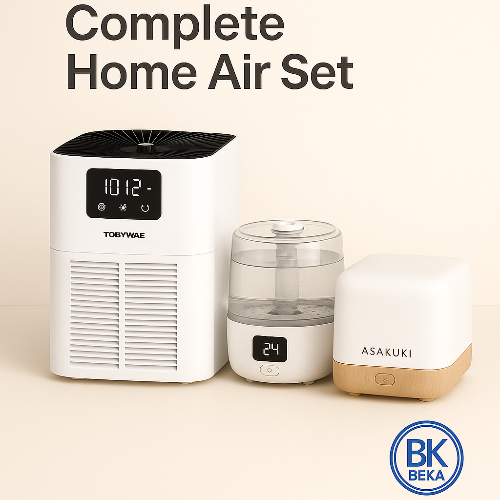 Total Home Air Care Set – Purifier, Humidifier & Aroma Diffuser