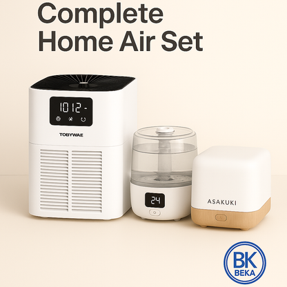 Total Home Air Care Set – Purifier, Humidifier & Aroma Diffuser